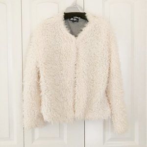 Hype Cream Fluffy Jacket